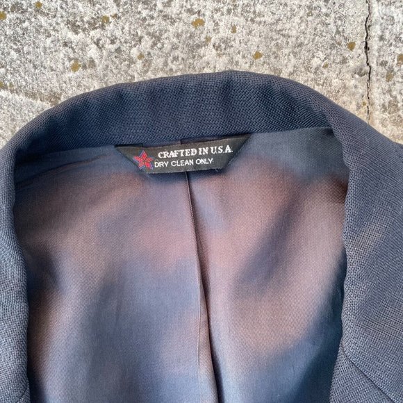 Brookford Classic Men Blazer Sport Coat Two Button Handcrafted in USA Size 46XL - Picture 4 of 10